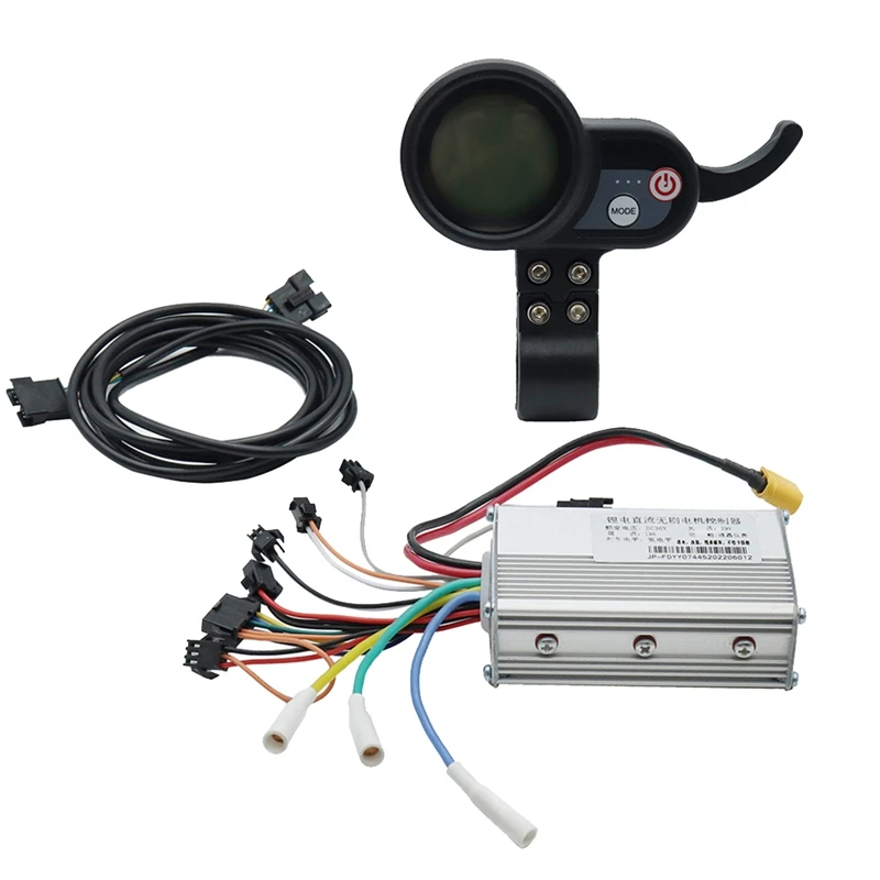 36V 19A Brushless Motor Controller +36-60V Dashboard Meter Kit For JP Electric Scooter Accessories