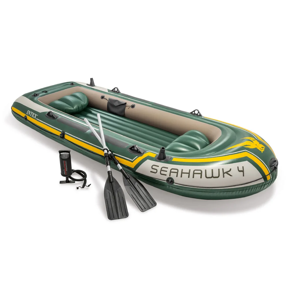 Seahawk Four Person Inflatable Boat Group Kayak Rubber Boat