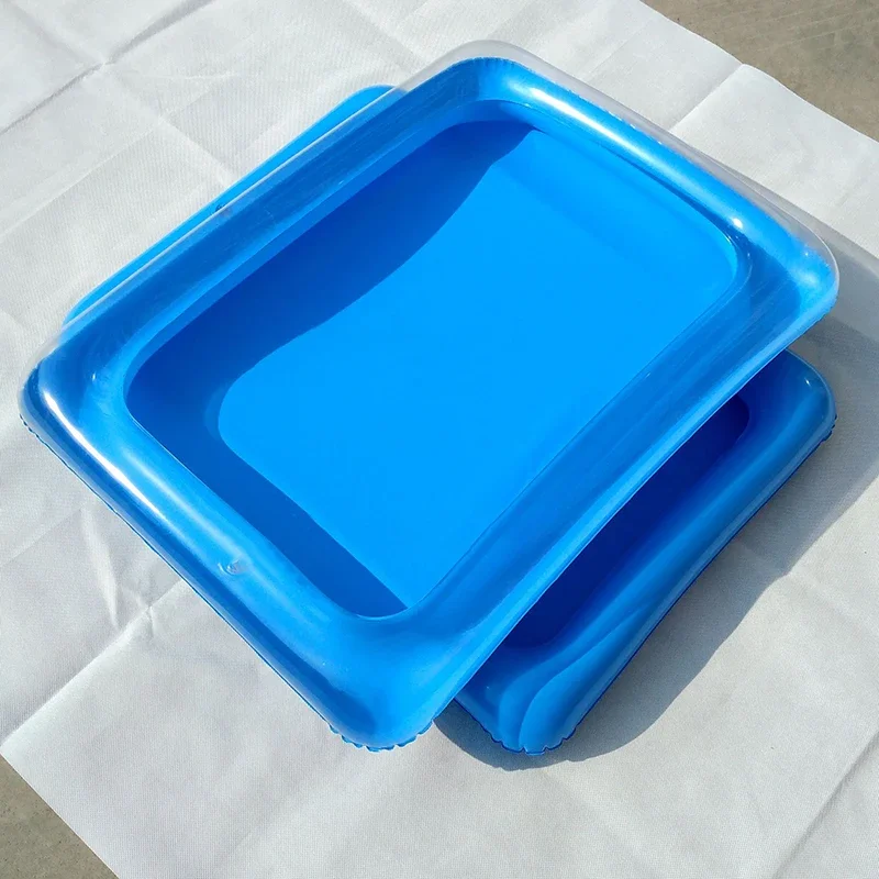 Inflatable Toy Inflatable Decoration Toy Inflatable Decoration 1pc 60X45cm Indoor Magic Play Sand Children Toys Mars Space Inflatable Sand Tray Accessories Plastic Mobile Table Kid Party Play