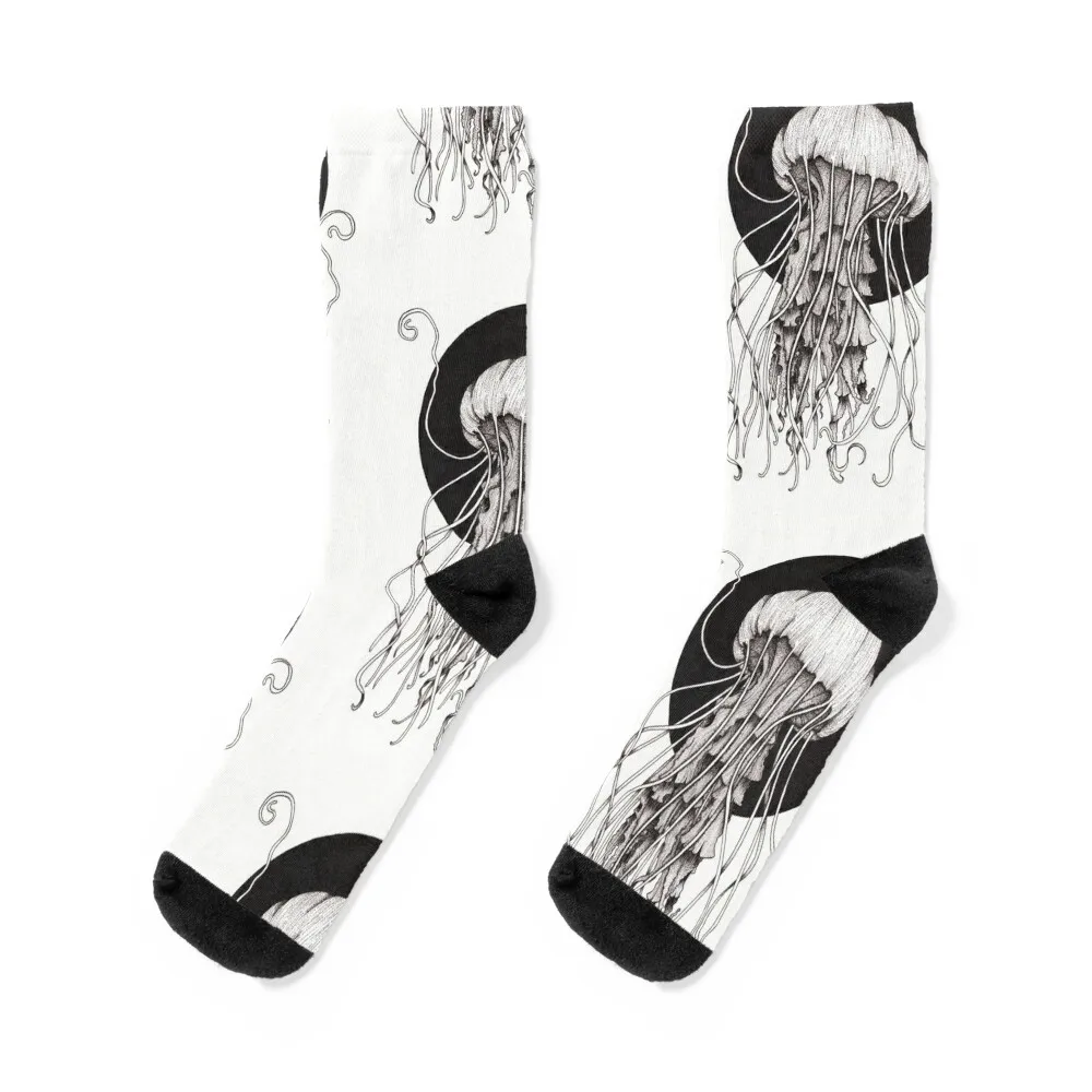 “Floating through time and space” Socks Rugby Funny socks luxury sock Women Socks Men's a street through time