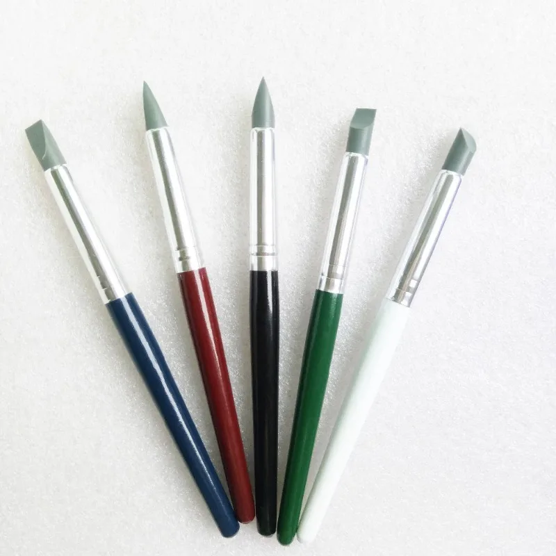 Art Craft Clay Pottery Tools Modeling Sculpture Sculpting Carver Carving Tools Set 5pcs 16cm 5 colors