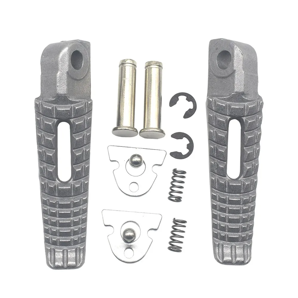 Motorcycle Front / Rear Footrests Foot pegs For Suzuki GSR400 GSR600 GSXR600 GSXR750 GSXR1000 GSX1300R GSXR1300 B-king SV1000