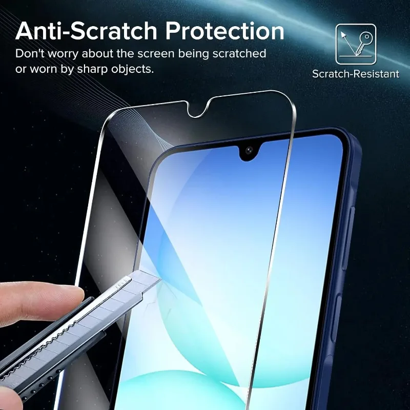 Premium Tempered Glass Screen Protector - 2-Pack