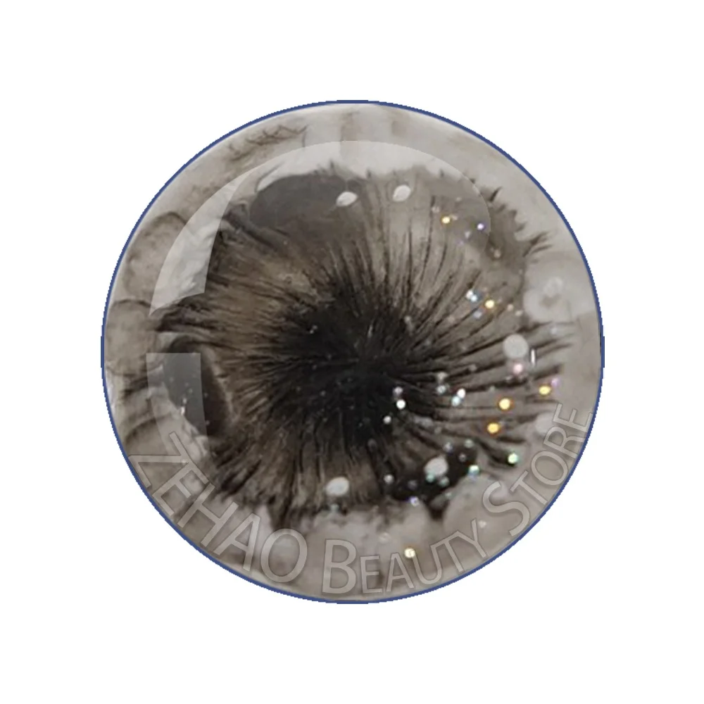 메테오라이트 아이즈 12개/세트 10MM-40MM 유리 인형 눈칩 DIY 공예 눈알 브라이스 인형용 드롭 글루 아이 퓨필 소녀 장난감 눈 선물