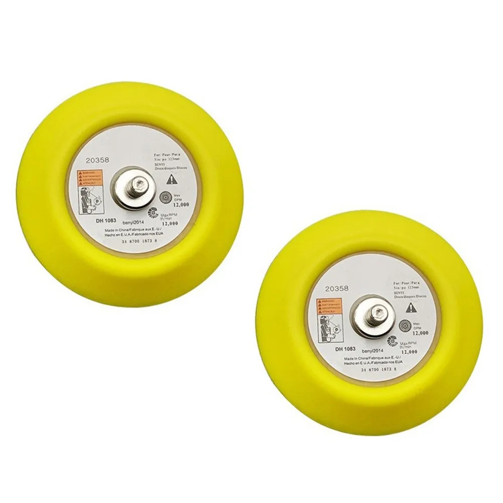 2pcs 3 Inch 75mm Polishing Wheel Sanding Pad Sander Backing Pad Hook And Loop Backing Pad Plate Grinder Power Tools Accessories 5 pcs lot 2 5inch 3 inch 65mm 75mm transparent wheel single silent pulley wear resistant strong load bearing double