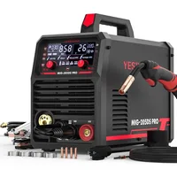 YESWELDER MIG-205DS MIG Welder, 200Amp 110/220V Dual Voltage MIG Welding Machine, 5 in 1 Gas MIG/Flux Core MIG/Spool 1