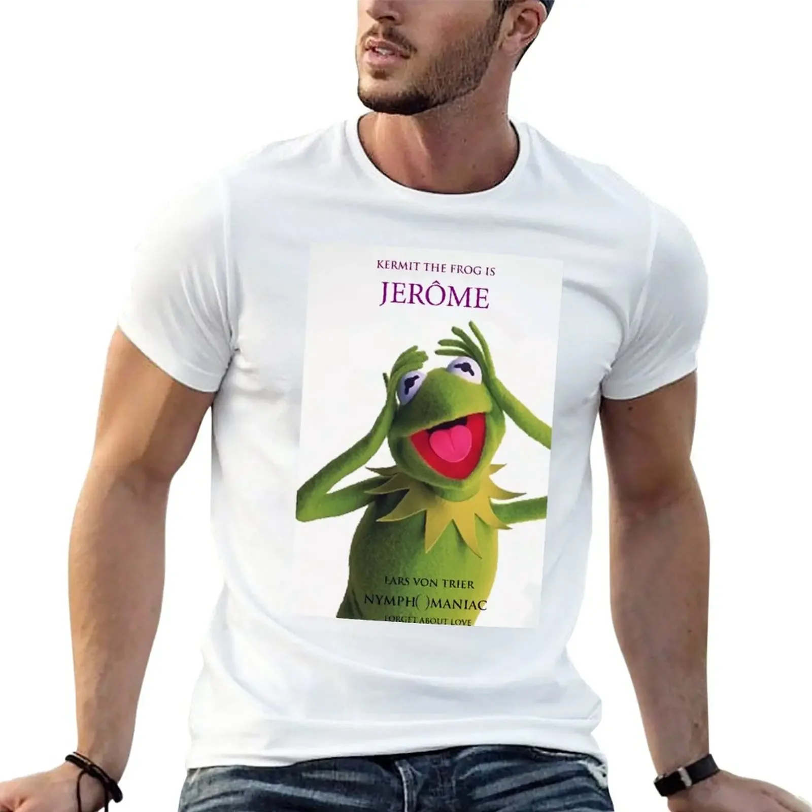 

Jerome Maniac Poster T-Shirt hippie clothes Aesthetic clothing sweat heavyweight t shirts for men