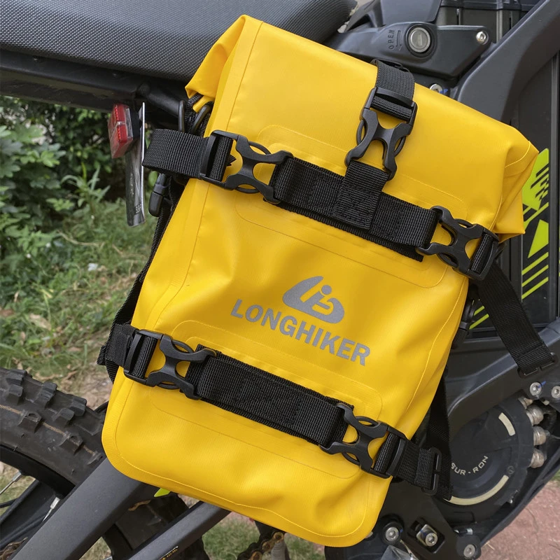 Motorcycle Crash Bar bag Motorbike Waterproof Side Bags Engine Guard