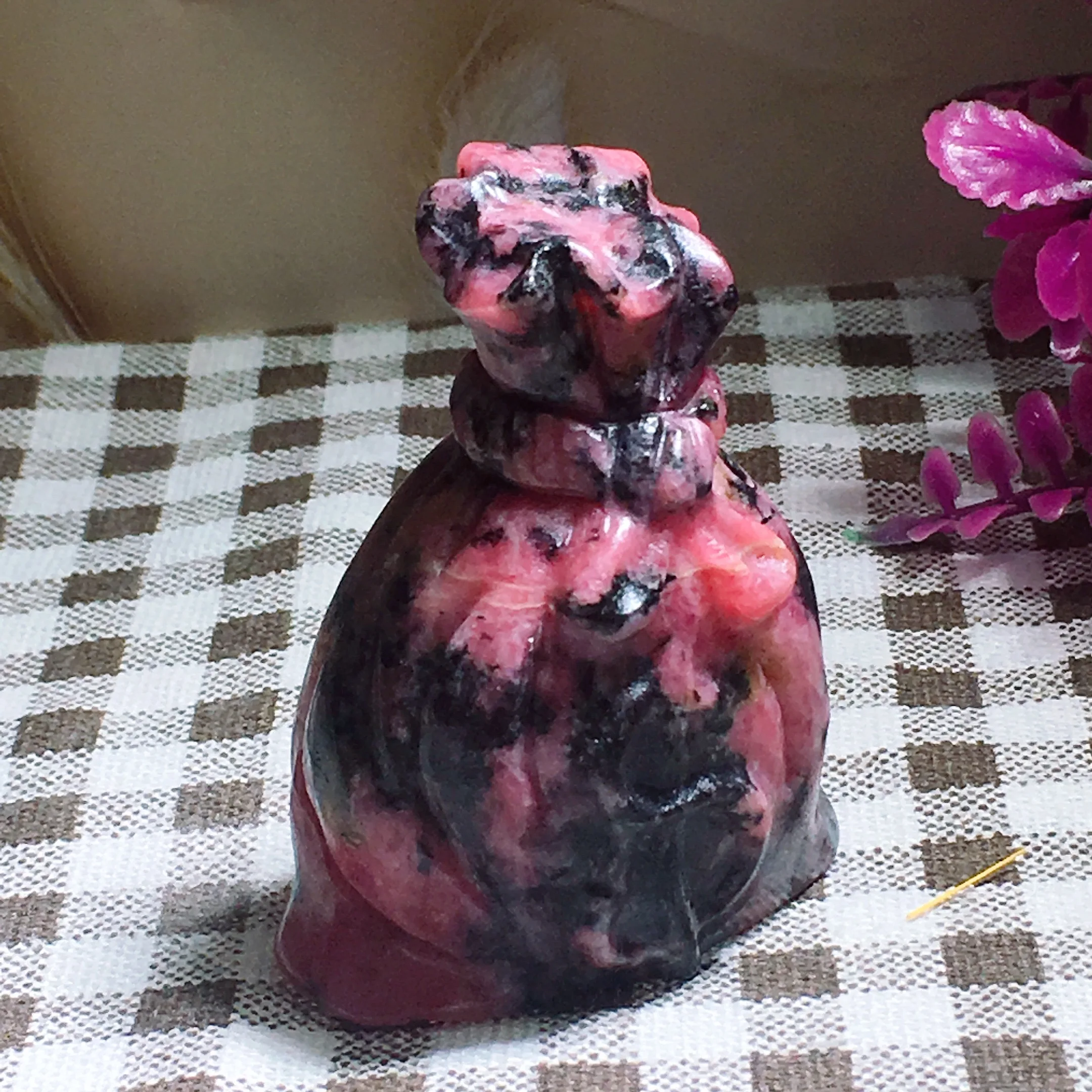 Rhodonite Purse 2540