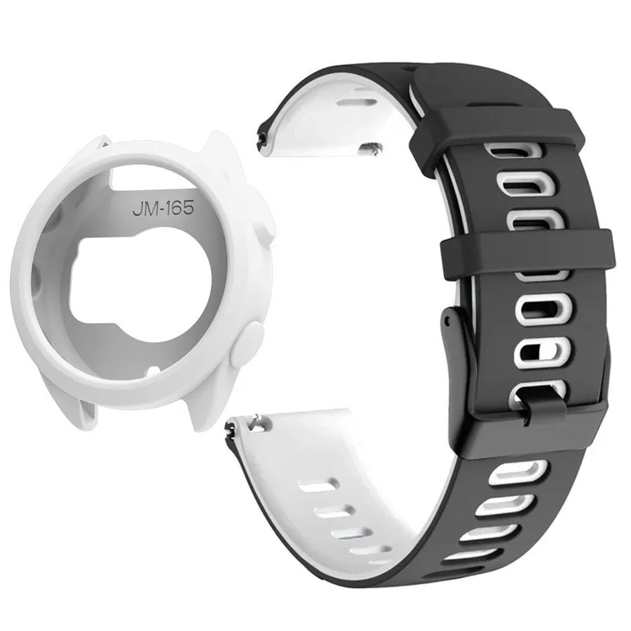 Silicone Sports Watch Band and Protective Cover Shell