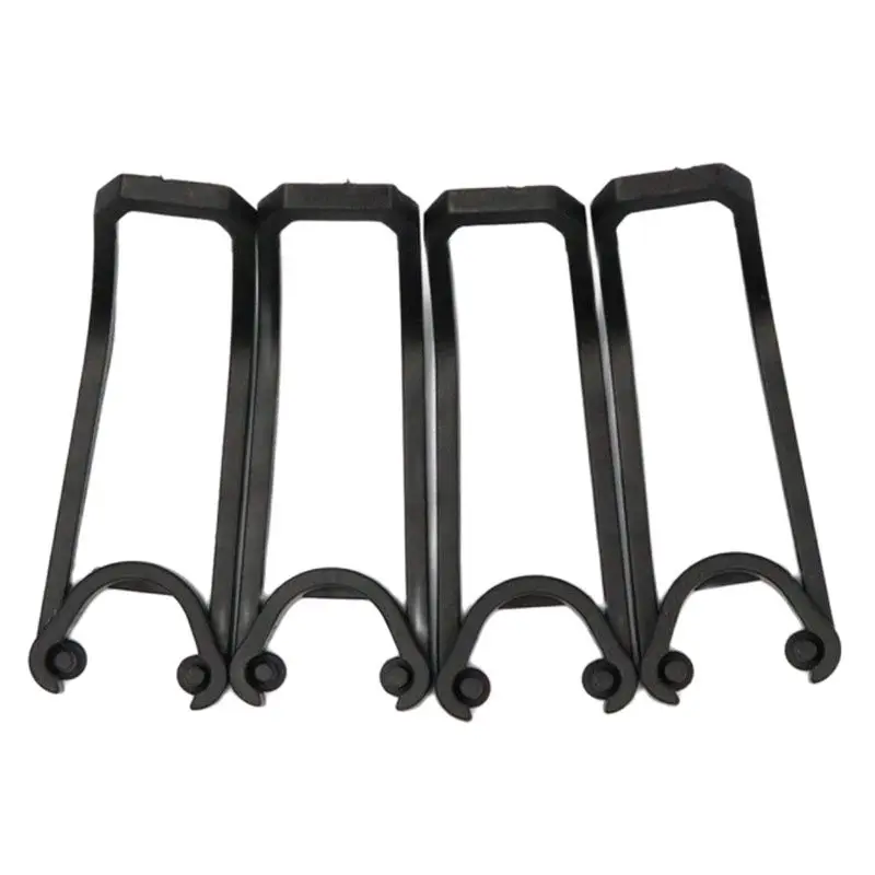 Vue rapprochée des protège-hélices pour drone Eachine E58, S168, JY019, en plastique souple et résistant.
