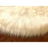 Faux Sheepskin Hypoallergenic Free Shape Shag Rug, Luxury Shaggy Silky Plush Carpet for Bedrooms Living Room Kids Rooms Sofa 3