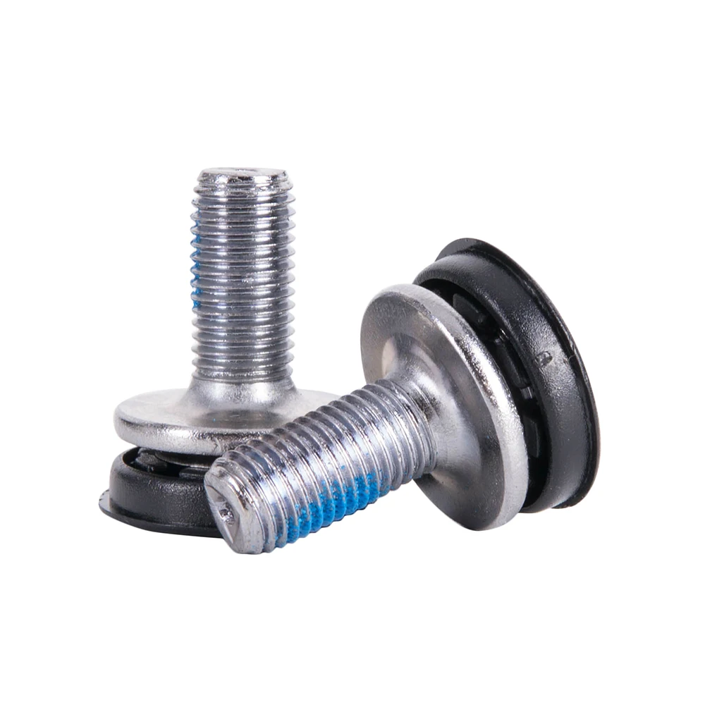 ZTTO Bicycle Square Tapered Spindle Crankset Screw M8*15mm Spline Ebike ISIS Crank Bolts MTB Road Bike BB JIS ISO Bottom Bracket