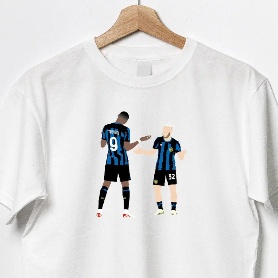 Maglietta Inter AMALA Curva Nord - Cotone 100% - Taglie Personalizzabili (Base M) - 2