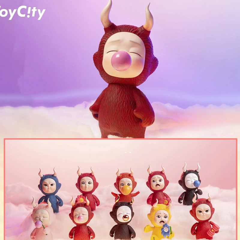 

Original TOYCITY Angel Boy Childishness Series Surprise Blind Box Cartoon Designer Dolls Mistery Figure Kawaii Trendy Toys