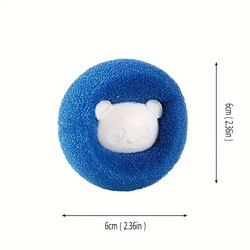Pet Hair Remover for Washing Machine Reusable Cat Dog Fur Removal Tool Lint Collector Dryer Laundry Cleaning Brush with Sticky