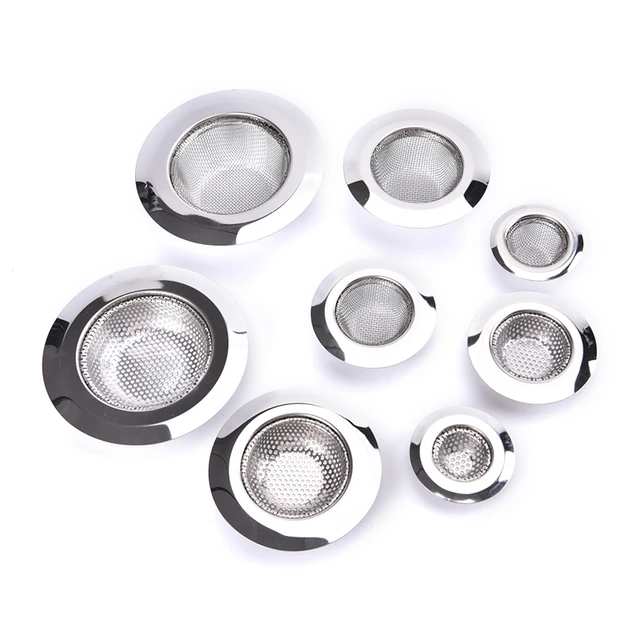 Bathtub Sink Shower Food Hair Catcher Drain Plug Filter Strainer