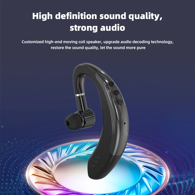 Wireless Bluetooth 5.0 Earphones In-ear Touch Business Handsfree Headset Sports Earbuds For All smart Phone Headphones W9