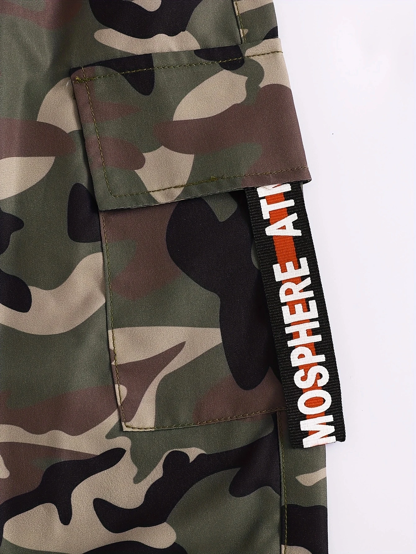 Boys' Casual Cargo Pants-Elastic Waistband, Multi-Pocket, Loose Fit, Perfect for Outdoor & Casual, Comfort Fit for Kids