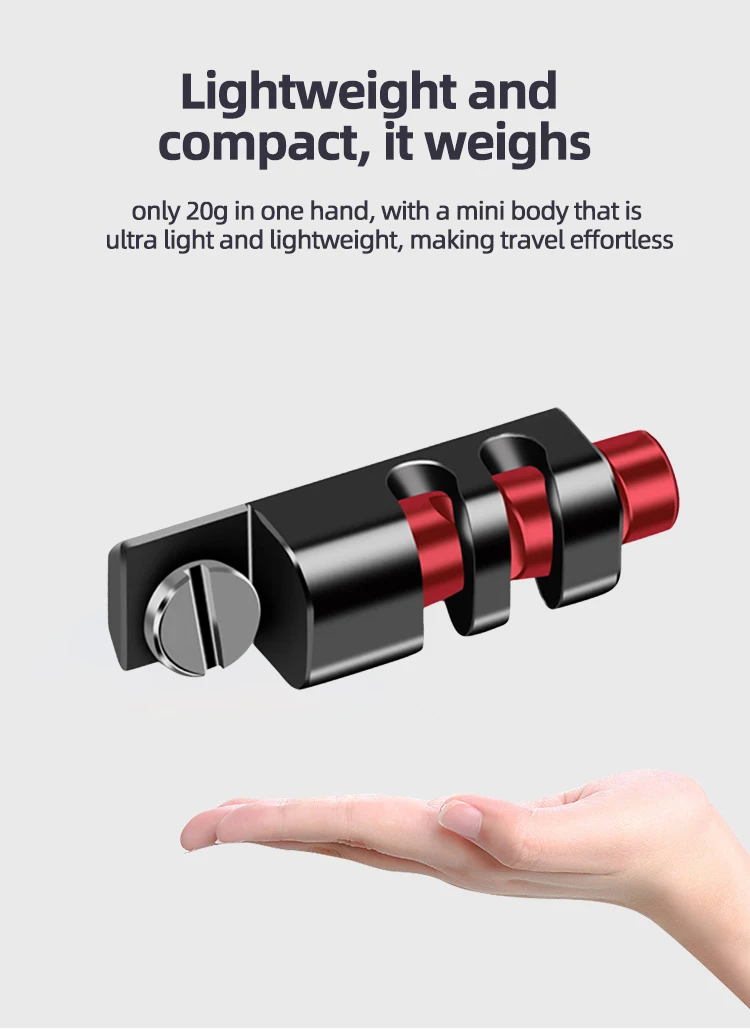 HDMI-Compatible Cable Clamp for Sony A72 A73 Cage Rig Plate Adjustable Wire Clip