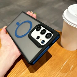 Custodia protettiva magnetica wireless slim opaca con liquidità