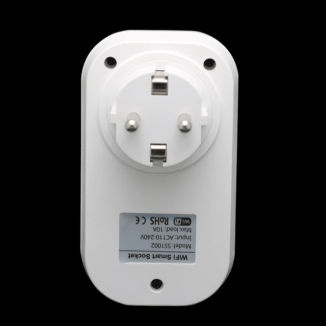 LSPA8 2.4GHz Smart Plug Strong Toughness Electric Portable WiFi Smart  Outlet Remote Voice Control Works