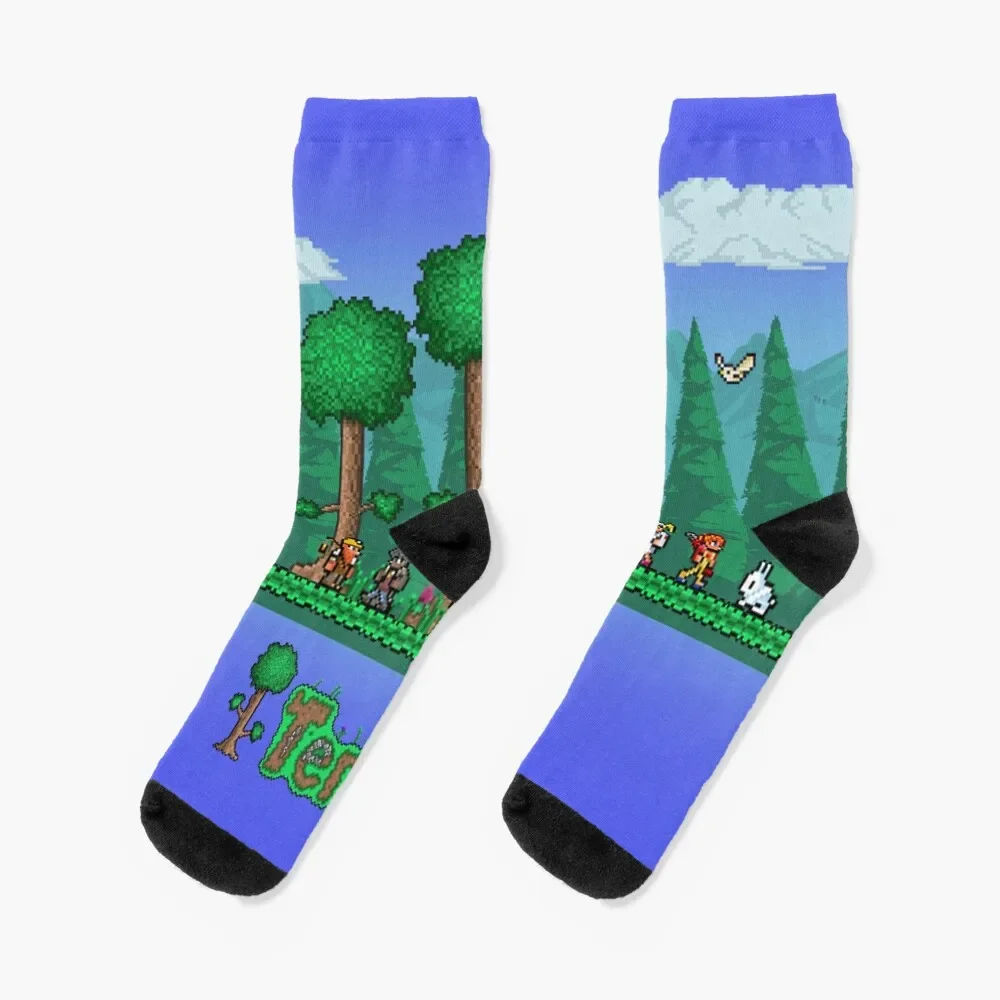 Terraria - Indie Game Socks anti slip football valentine gift ideas Male Socks Women's