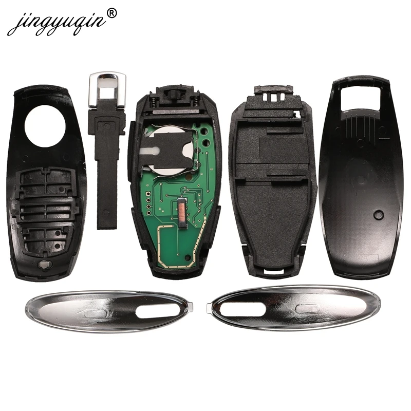 Jingyuqin-5pcs-Smart-3-4BTN-telecomando-315-433MHz-7P6959754AL-868MHz-7P6-959-754-AP-per-Volkswagen.jpg Keyforkess 5pcs Smart 3/4BTN telecomando 315/433MHz: 7P6959754AL /868MHz: 7P6 959 754 AP per Volkswagen Touareg 2011-2018 - Jingyuqin 5pcs Smart 3 4BTN telecomando 315 433MHz 7P6959754AL 868MHz 7P6 959 754 AP per Volkswagen