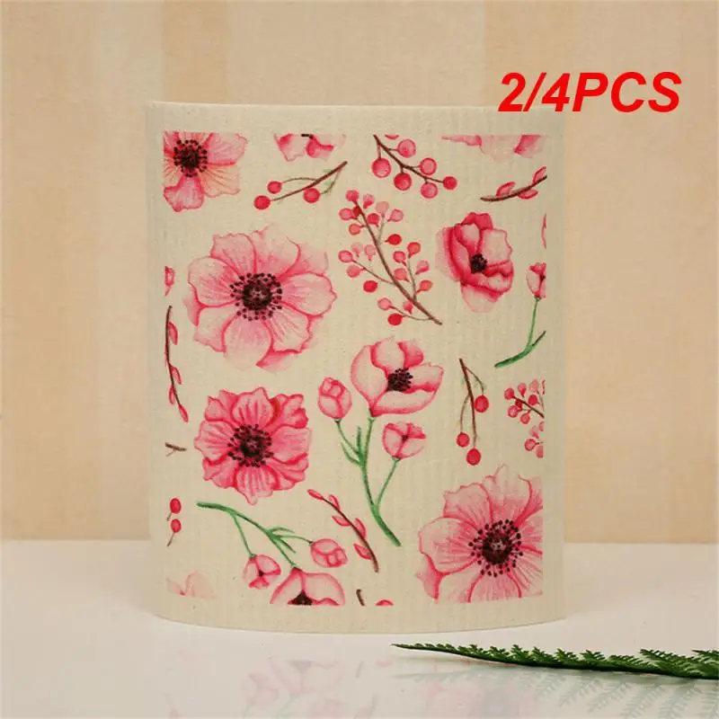 

2/4 шт., кухонные салфетки для мытья посуды