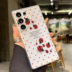 Cat and Dog Collage Cute Clear Phone Case - Galaxy Note20 Ultra (BA - P10026)