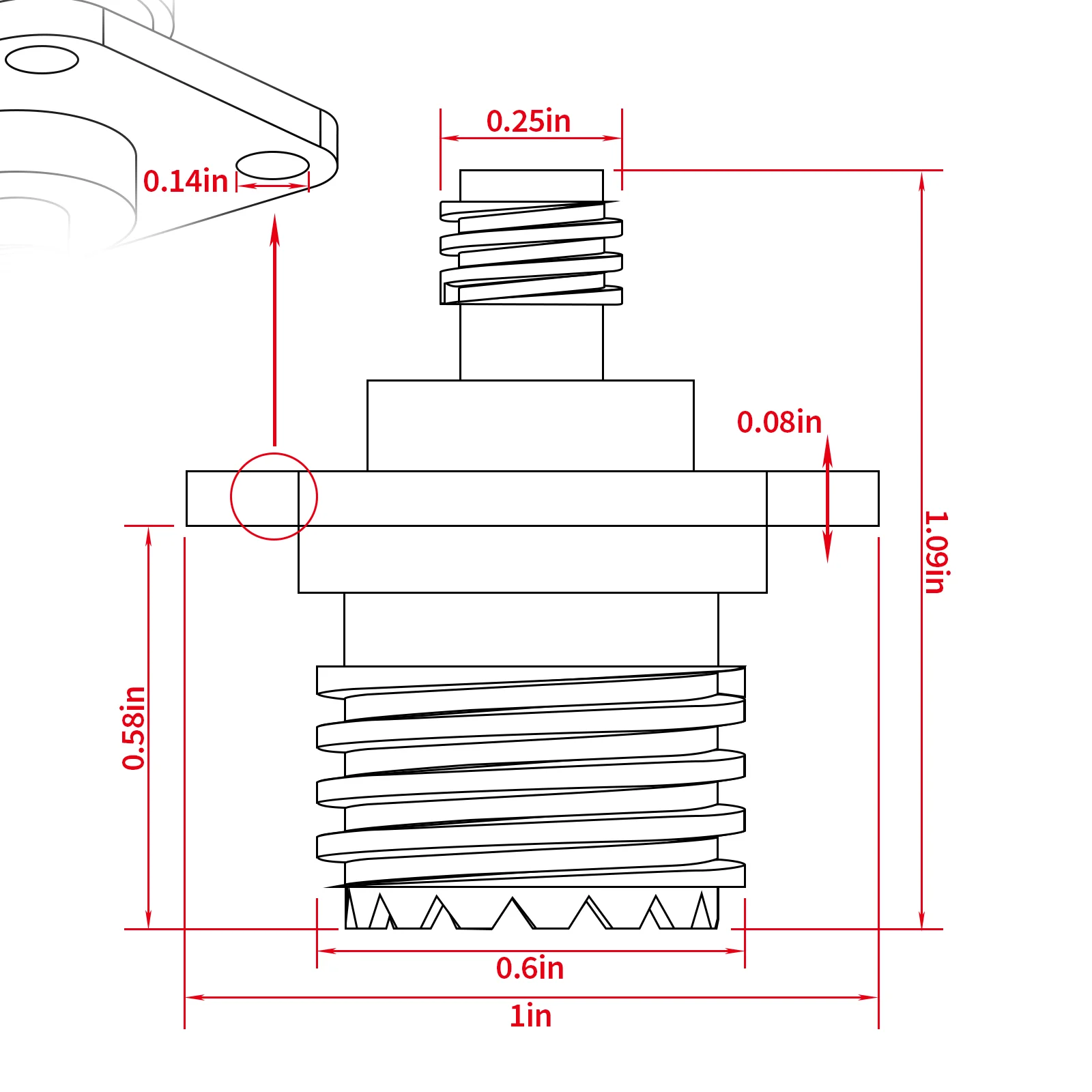 SMA UHF Adapter RF Coaxial Connector for Electronic Components