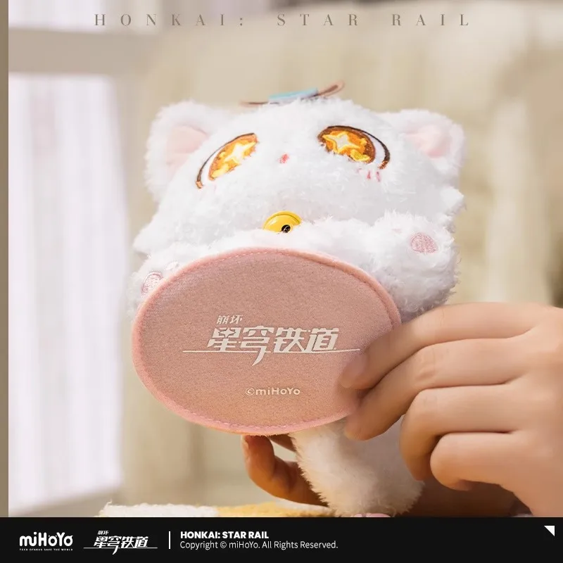 [Genuine] Yunli Cat Pendant MiHoYo Honkai: Star Rail Official Original Yunli Cat Series Cute Plush Sitting Shoulder Cosplay Gift