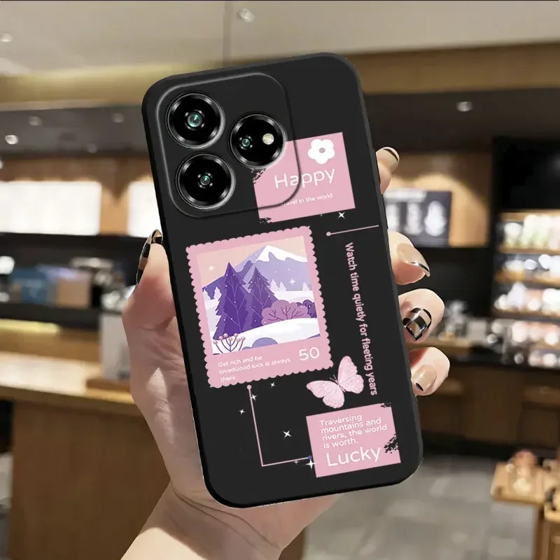 Fashion Cartoon Soft Silicone Shockproof Phone Case Cover