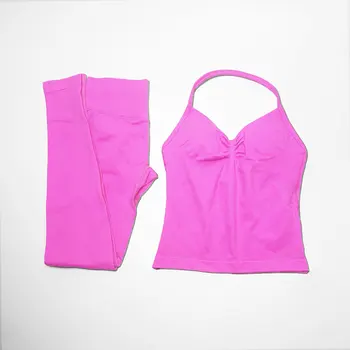 Ensemble Yoga Femme 2 Pièces : Brassière & Legging