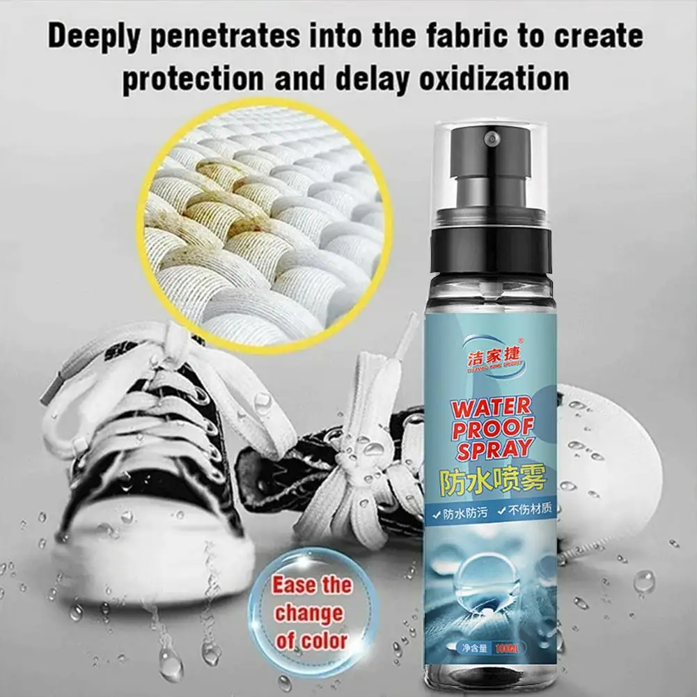 Shoes Waterproof Spray Boots Sneakers Shoe Surface Anti-fouling Breathable Rainproof Nano-level Spray stain remover spray,stain protector spray