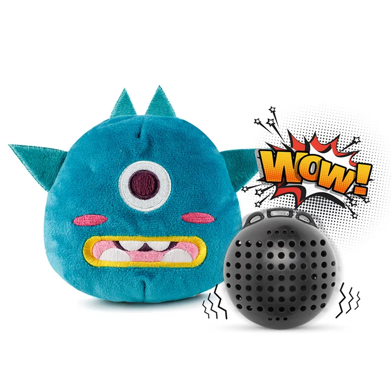 ATUBAN Giggle Peluş Köpek Oyuncağı İnteraktif Köpek Oyuncakları Ses Çıkaran Oyuncak, Köpeklerin Oynaması İçin Zıplayan Aktivasyon Topu ile