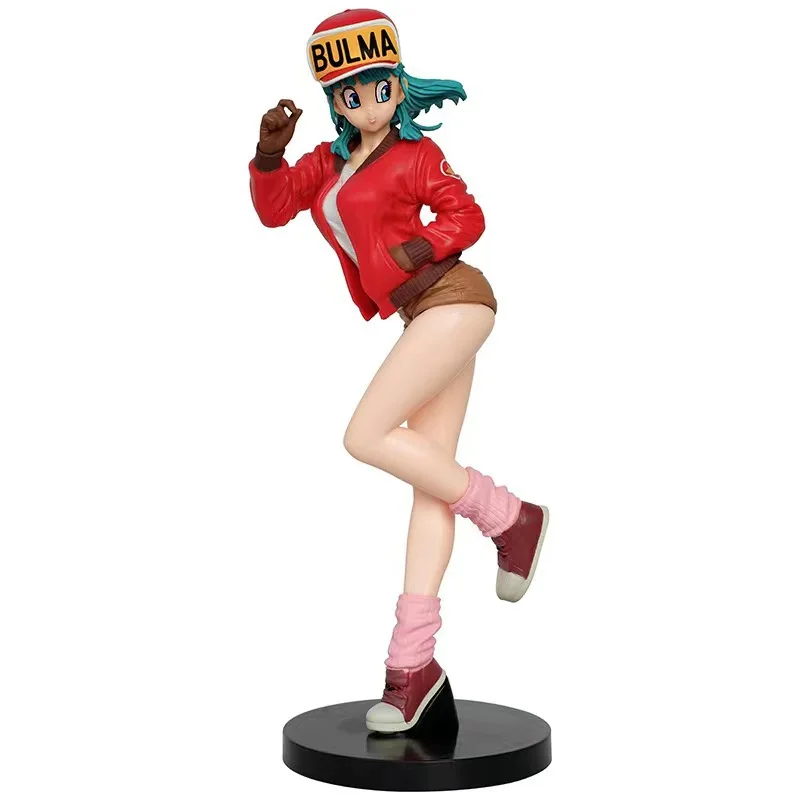 7.87in/26cm Anime Figure Dragon Ball Z Bulma Action Figures Pvc Statue Model