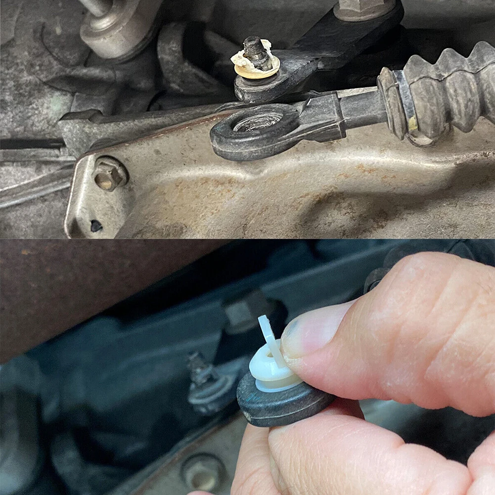 

6X AT Transmission Gearbox Shift Cable Linkage Bushing Rubber Sleeve Repair Kit 52855956AG,68060741AE,68080123AF,68166623AC,682
