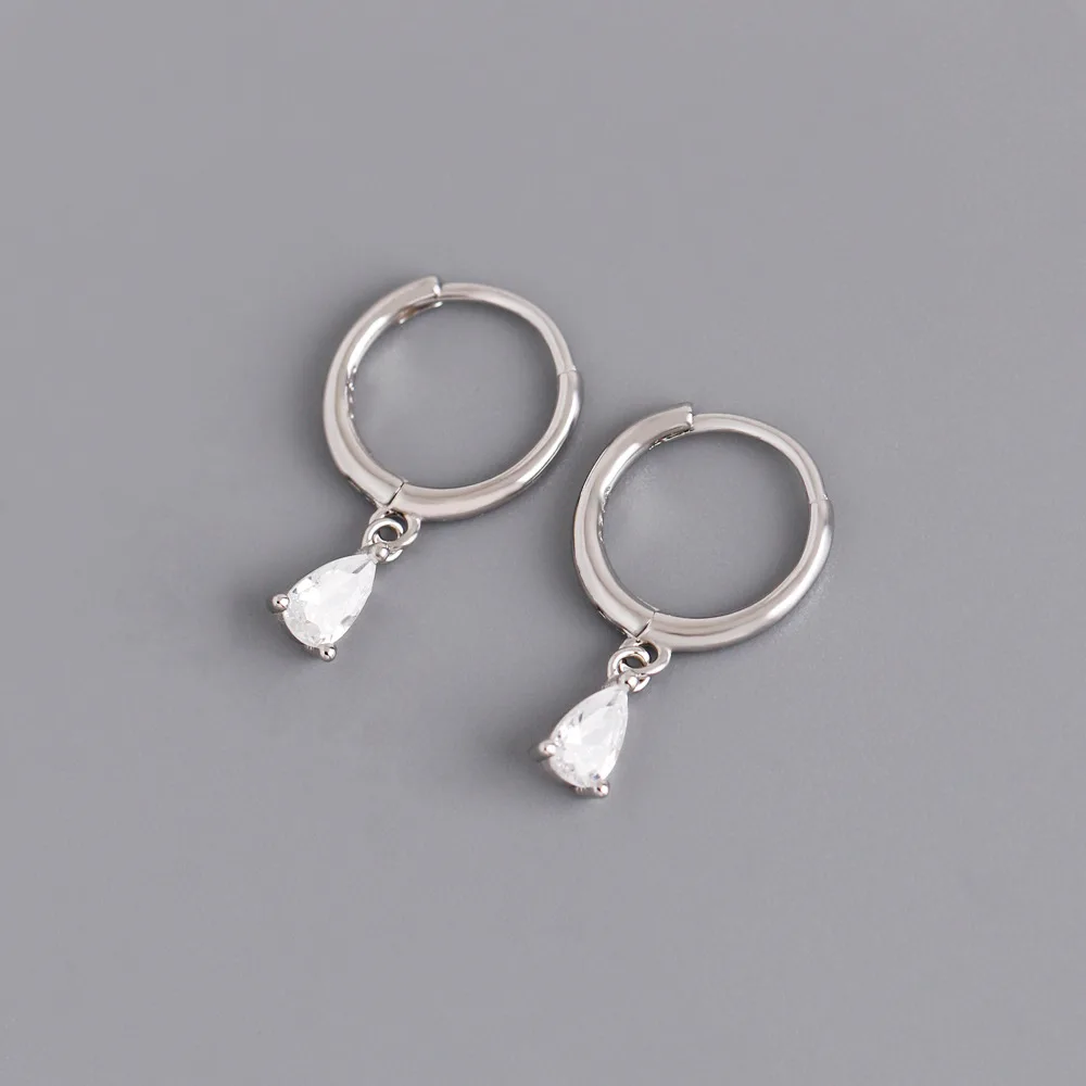 Рисунок 4 - Женские серьги-капельки из серебра