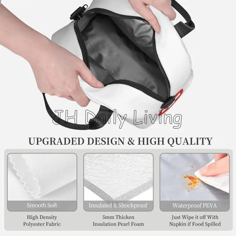 Funny Human Organ for Transplant Insulated Lunch Box Portable Reusable Cooler Tote Bag with Adjustable Shoulder Strap lunch bag,cooler bag