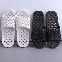 Women's Summer Indoor Bathroom Slippers Thick Bottom Anti-slip Shoes Couple Slippers For Home Floor Men's 1