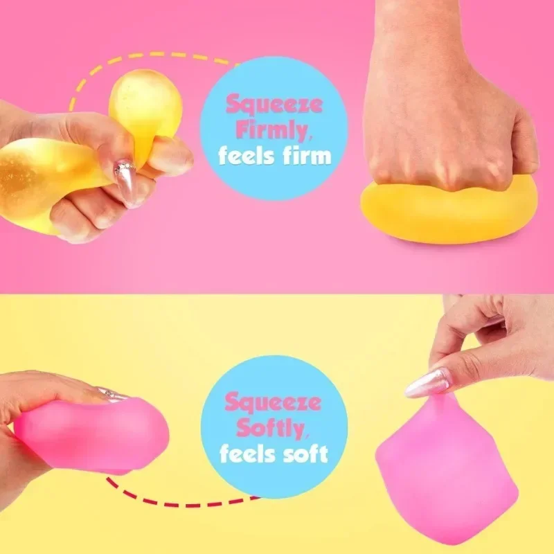 압력 완화 큐브 워터 큐브 시뮬레이션, 아이스 큐브 젤 충전, 손가락 끝 진정 장난감, 바늘 선물, 신제품
