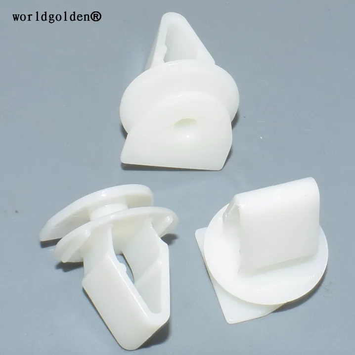 Worldgolden 10pcs 혼다 90602-SFA-004 에 대 한 플라스틱 클립 유지 클립