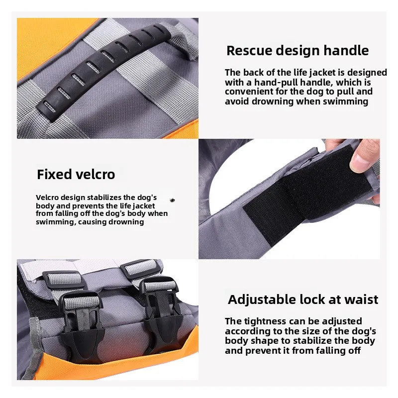 Reflective Dog Life Vest 2