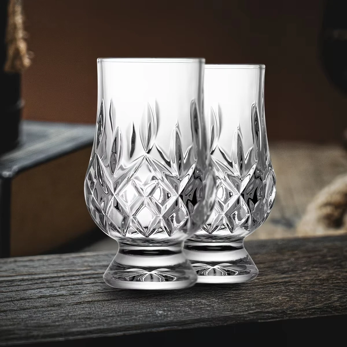 Mini Whiskey Tasting Glasses – Heavy Base Cordial & Shot Set 3