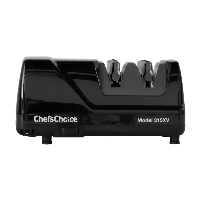 

Chef'sChoice Model 315XV Diamond Hone Electric Sharpener for 15° Knives, 2 Stage, in Black (0315101)