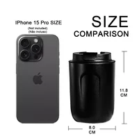 Coffee Mug with Lid Cup Thermal Mini Thermos Water Bottle Stainles Steel Vacuum Flasks Insulated Tumblers Leakproof Drinkware 4
