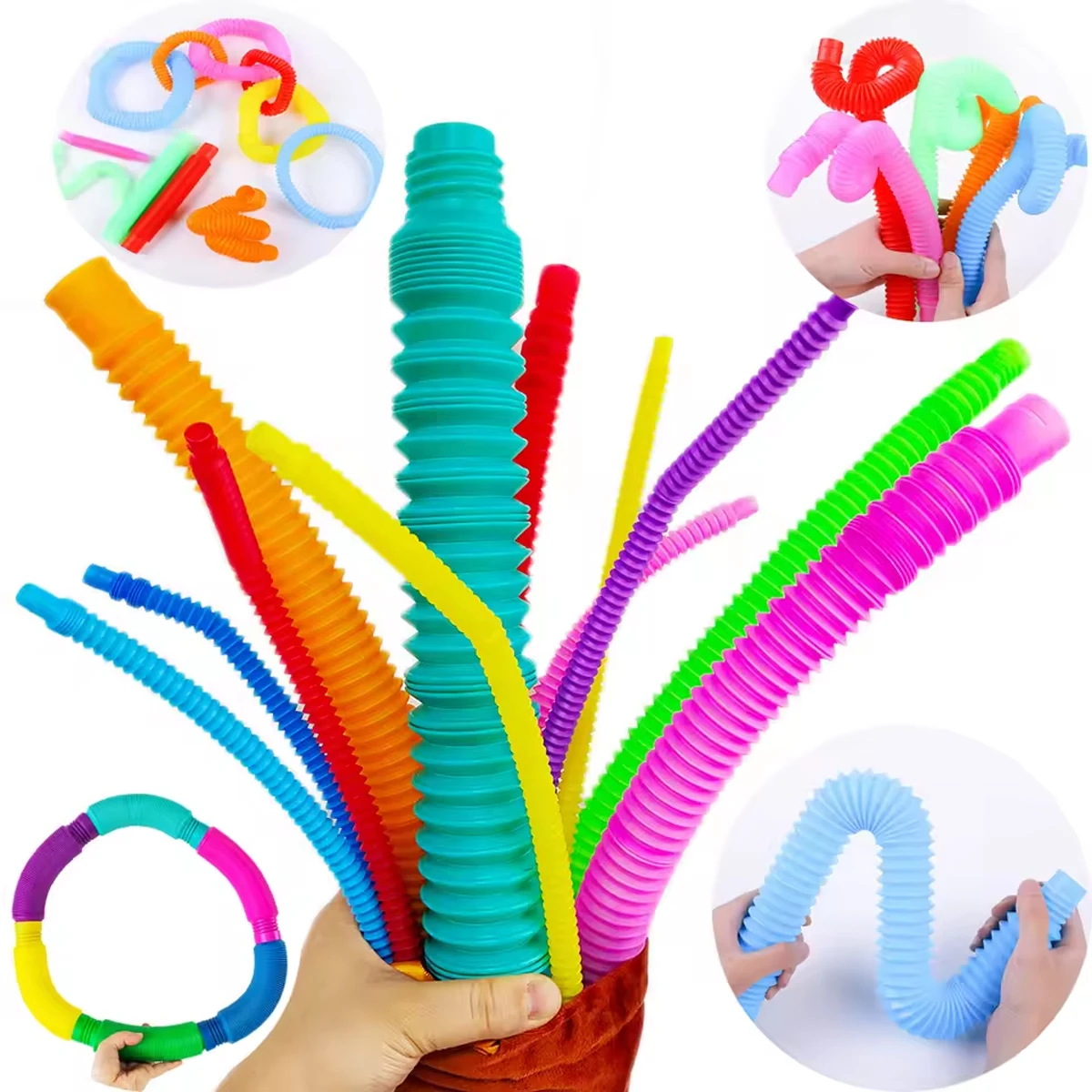 Telescopic Tubes Fidget Toys Stress Relief Adults Decompression Kids