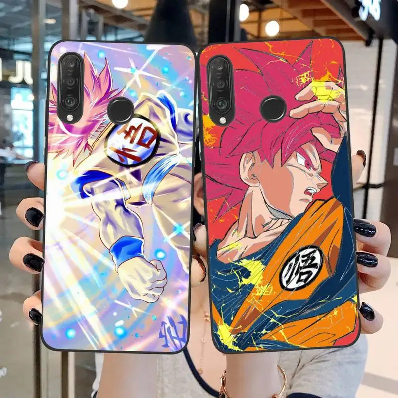 

Чехол для телефона Huawei P20 P30 P40 P50 Lite E P Mate 50 40 30 20 Pro с Аниме Драконий жемчуг зет Гоку