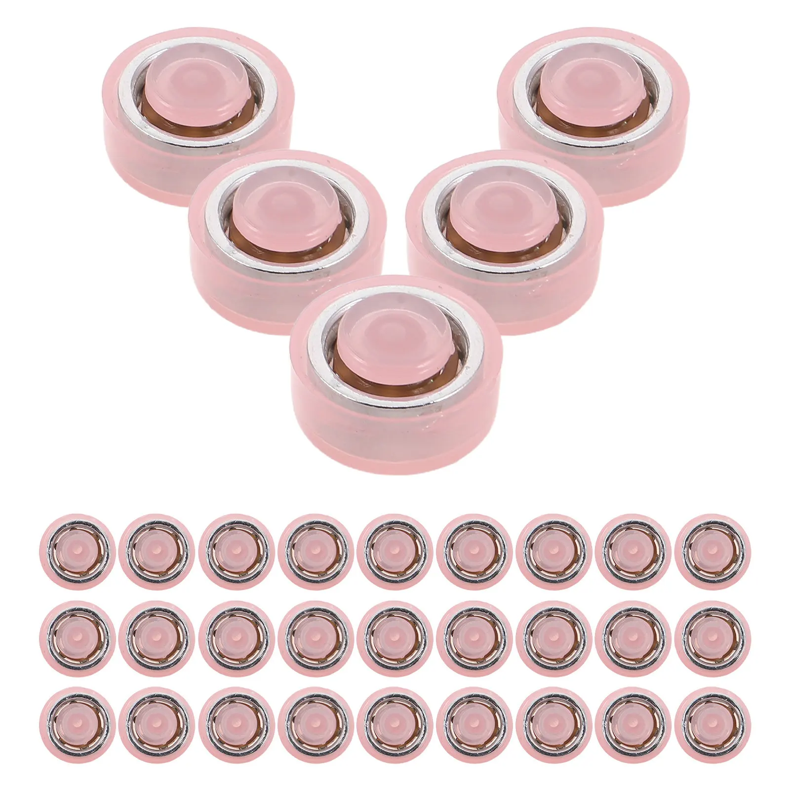 45Pcs 풍차 베어링 세트 정원용 미니어처 회전 베어링 수리 부품 DIY 풍차 액세서리 무소음 롤링